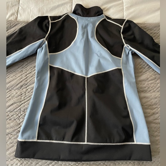 Bio Sweats Weight Loss sauna jacket size large 14-16 women’s sweat black & blue - Picture 8 of 10